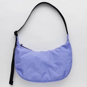 BAGGU Medium Crescent Bag—Bluebell